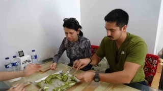Gaziantep'e gelen turistler katmer yemeden dnmyor