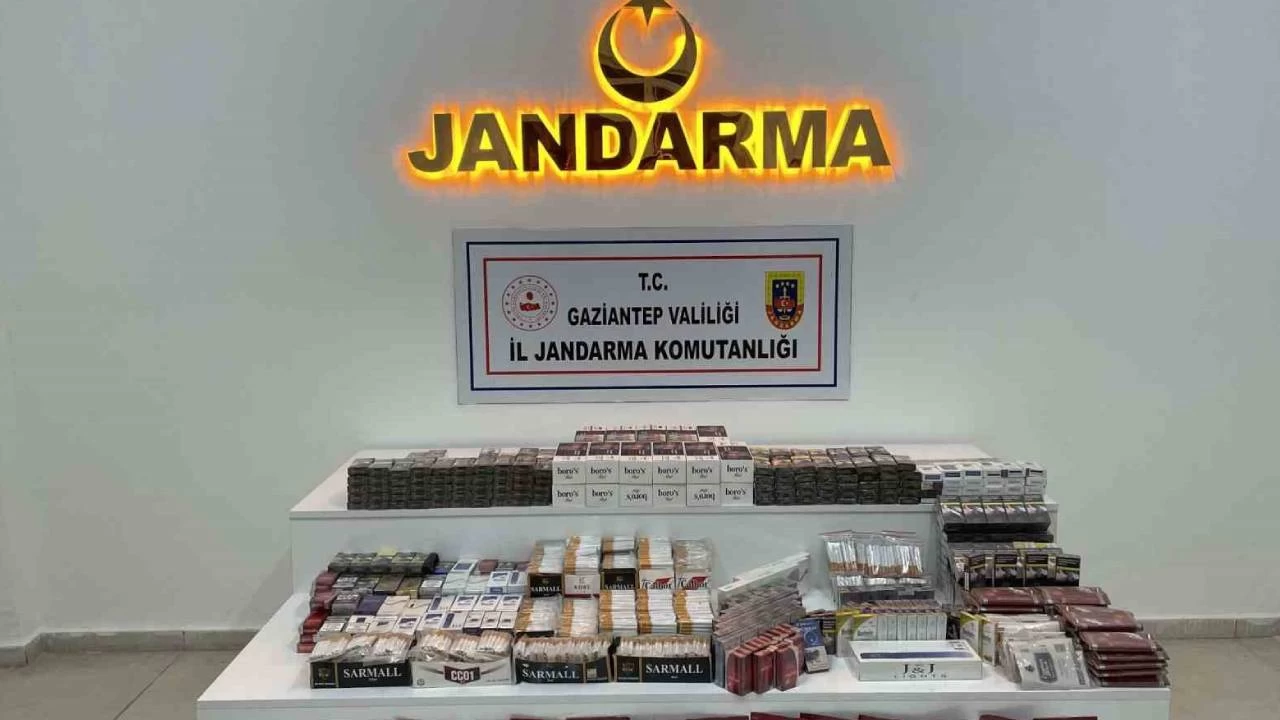 Gaziantep'te 417 bin lira deerinde kaak malzeme ele geirildi