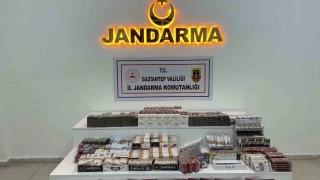 Gaziantep'te 417 bin lira deerinde kaak malzeme ele geirildi