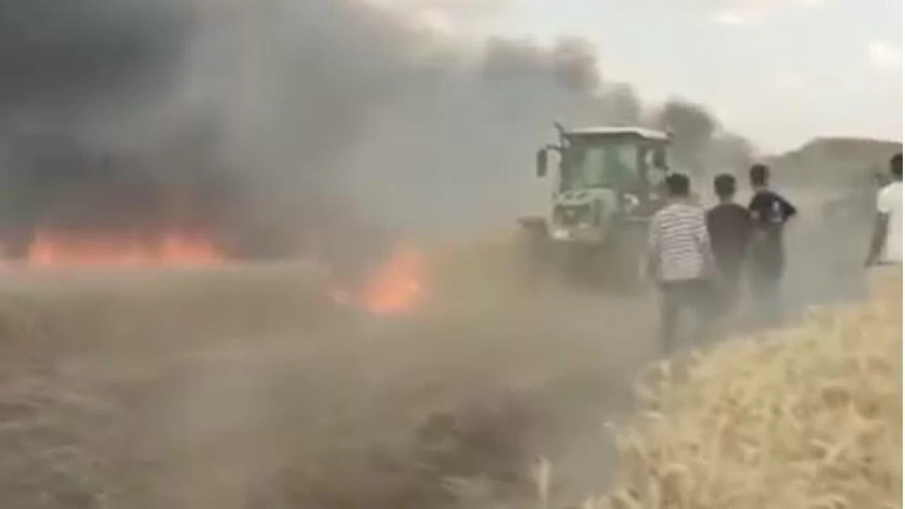 Gaziantep'te korkutan yangın