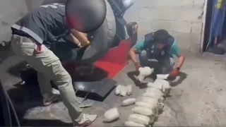 Gaziantep'te tır tekerleğinden 124 kilo metamfetamin çıktı