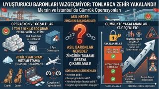 Gümrükte tonlarca zehir yakalandı