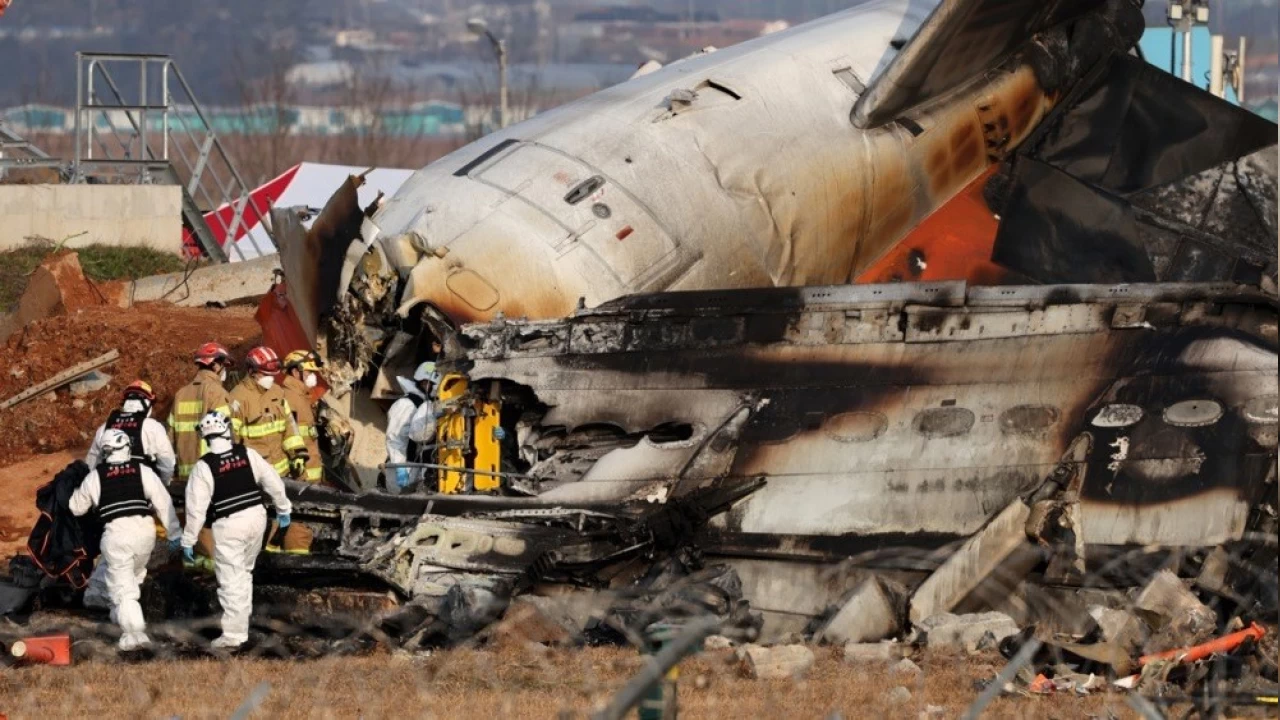 G�ney Kore'deki u�ak kazas�nda t�m yolcular hayat�n� kaybetti