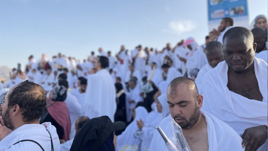Hacılar Arafat'ta