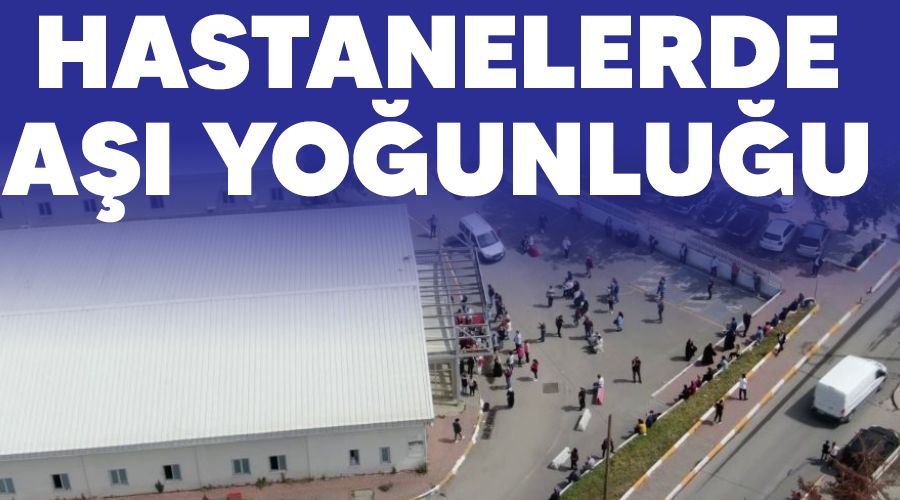 Hastanelerde a�� yo�unlu�u 