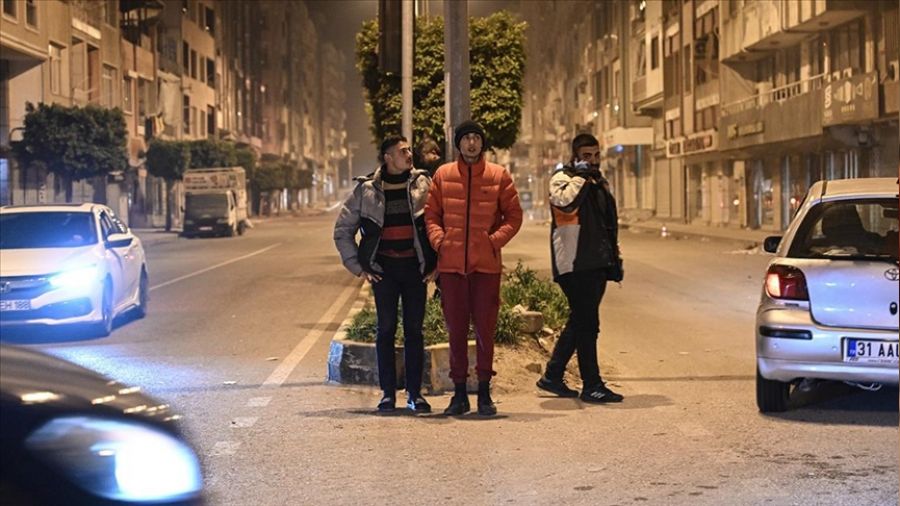 Hatay'da depremde vatandaşlar büyük panik yaşadı