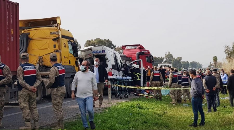 Hatay'da zincirleme kaza: 7 yaral�