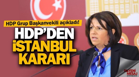 HDP'den 'stanbul' aklamas