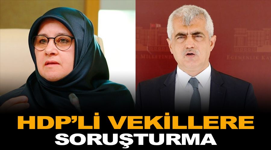 HDP'li vekillere soru�turma