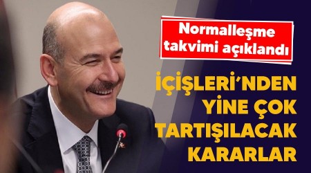 ileri Bakanlndan yine ok tartlacak kararlar