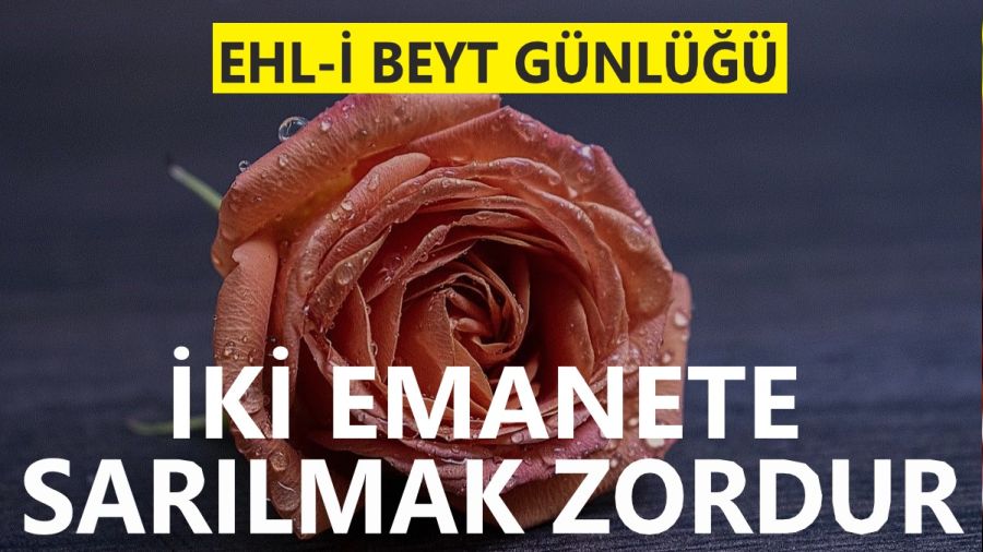 �ki emanete sar�lmak zordur