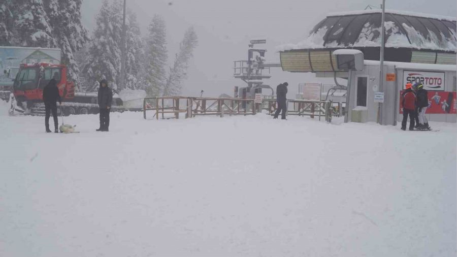 Ilgaz Dağı'nda Mart karı