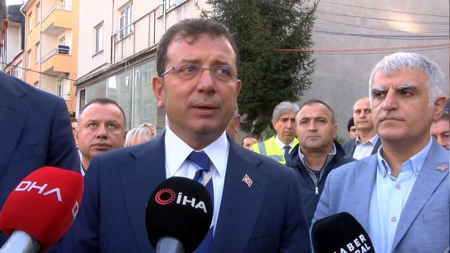 İmamoğlu: ‘Binanın sağlam kalan tek dairesinde doğalgaz aboneliği var’