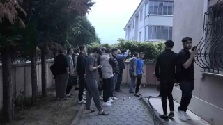 negl'de renci yurdunda yangn