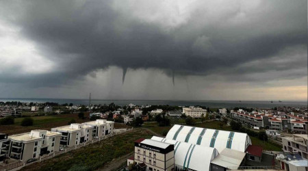 İskenderun Körfezi'nde 3 hortum oluştu