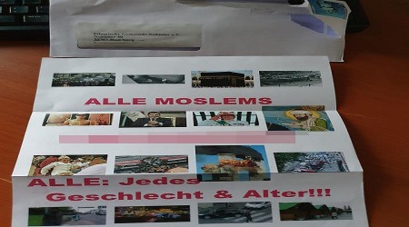 İslam karşıtları bu sefer mektupla taciz etti