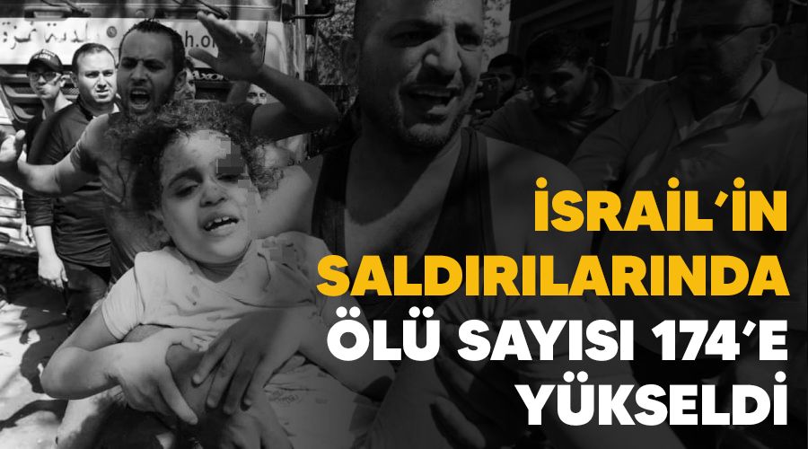 �srail'in sald�r�lar�nda �l� say�s� 174'e y�kseldi