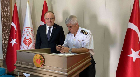 Jandarma Genel Komutanı Orgeneral Çetin Zonguldak'ta