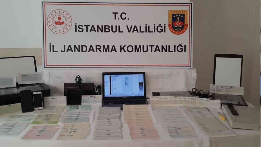 Jandarmadan 'sahte çek' mafyasına operasyon