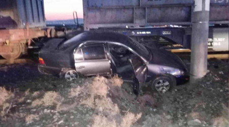 Kahramanmaraş'ta hemzemin geçitte kaza