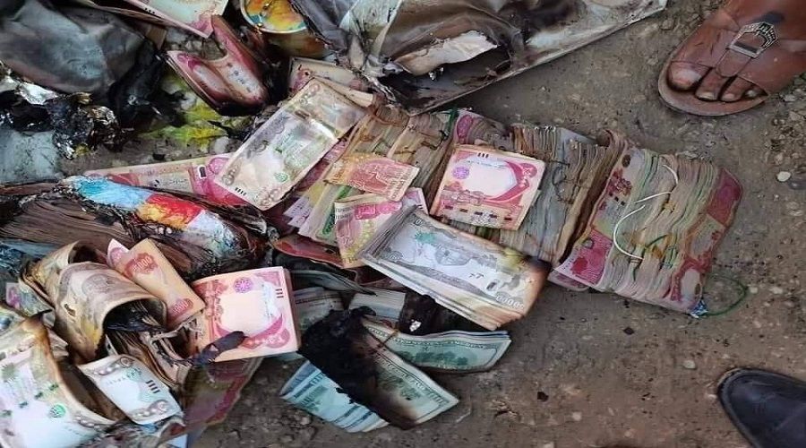 Kampta çıkan yangınında bir göçmenin 118 bin doları yandı