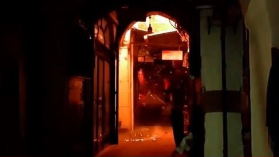 Kapalıçarşı'da yangın