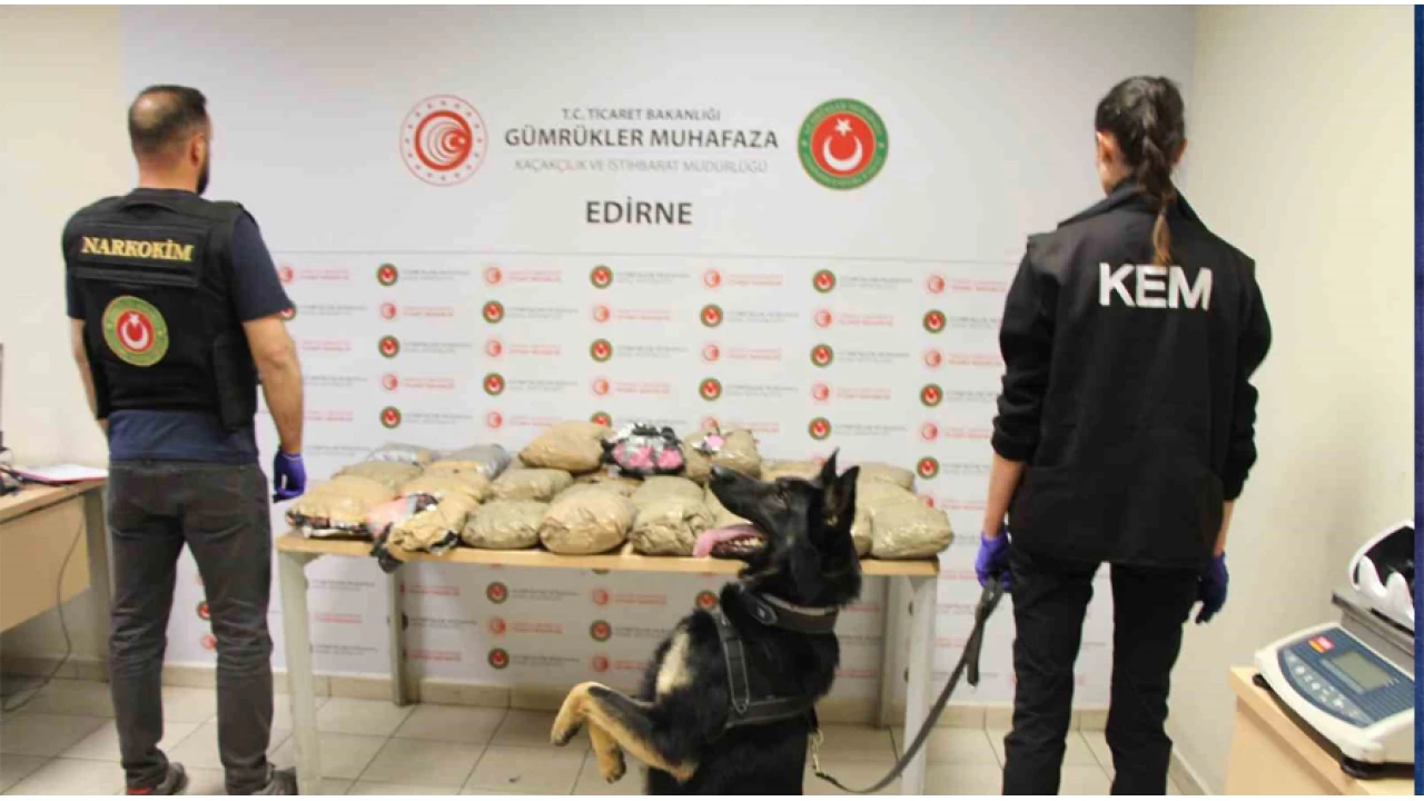 Kapıkule'de 77 kilo ecstacy ele geçirildi