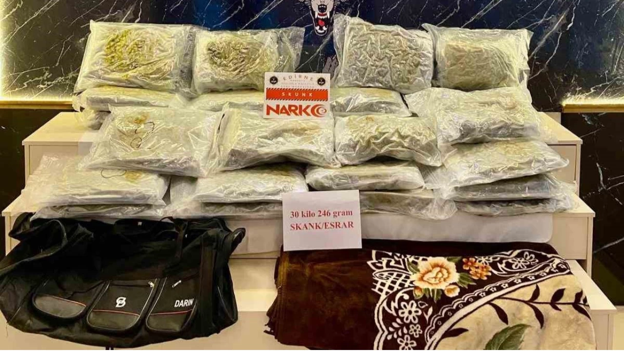Kapıkule'de uyuşturucu operasyonu