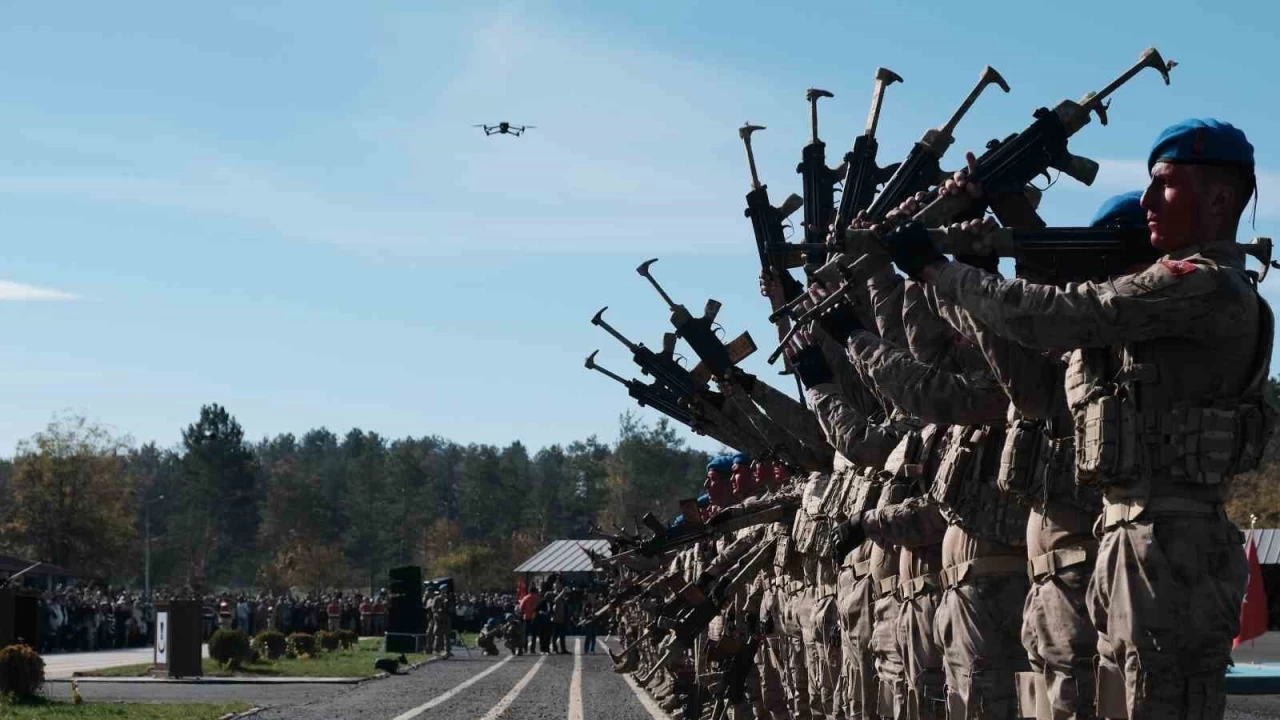 Kastamonu'da 2 bin 776 jandarma komando mezun oldu