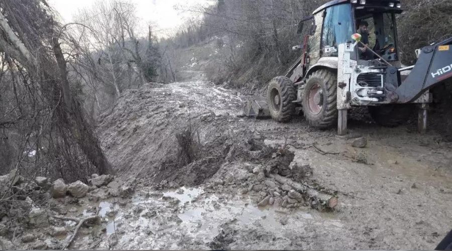 Kastamonu'da heyelanlar devam ediyor