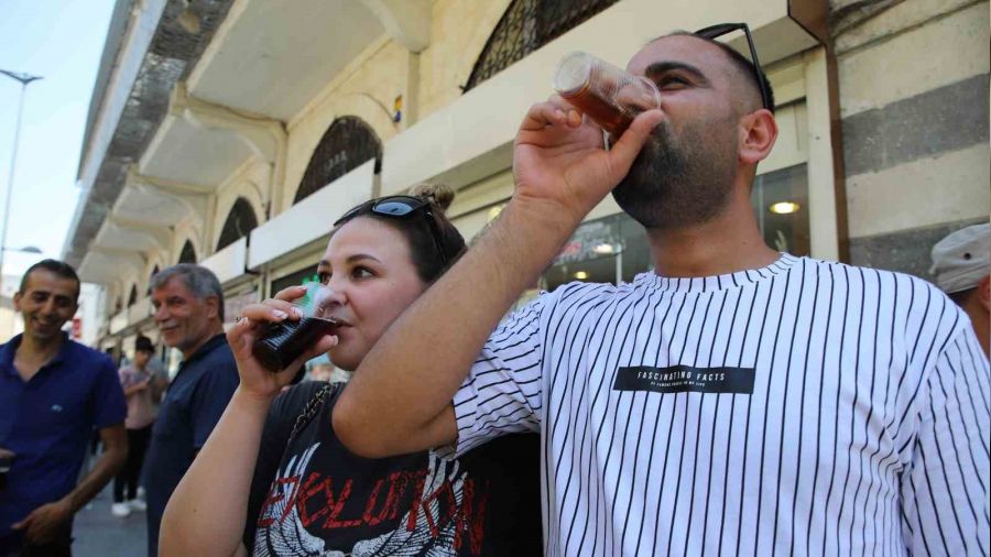 Kavurucu sıcaklarda soğuk içeceklere yoğun ilgi