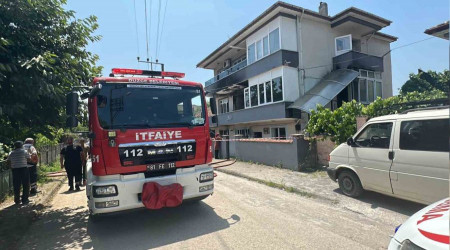 'Kiracı evi yakıp kaçtı' iddiası