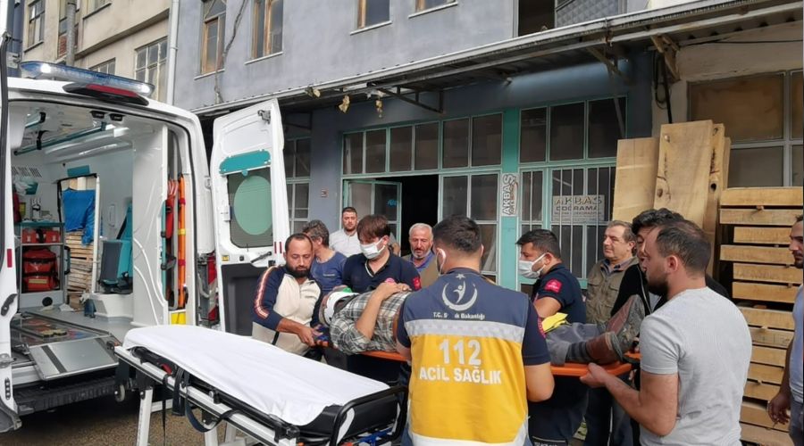 K�r�lan demir sac hastanelik etti