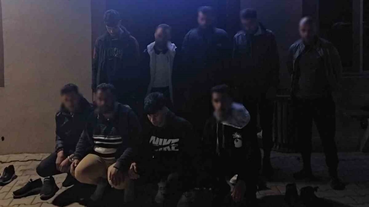 Kırklareli'nde 9 kaçak göçmen daha yakalandı