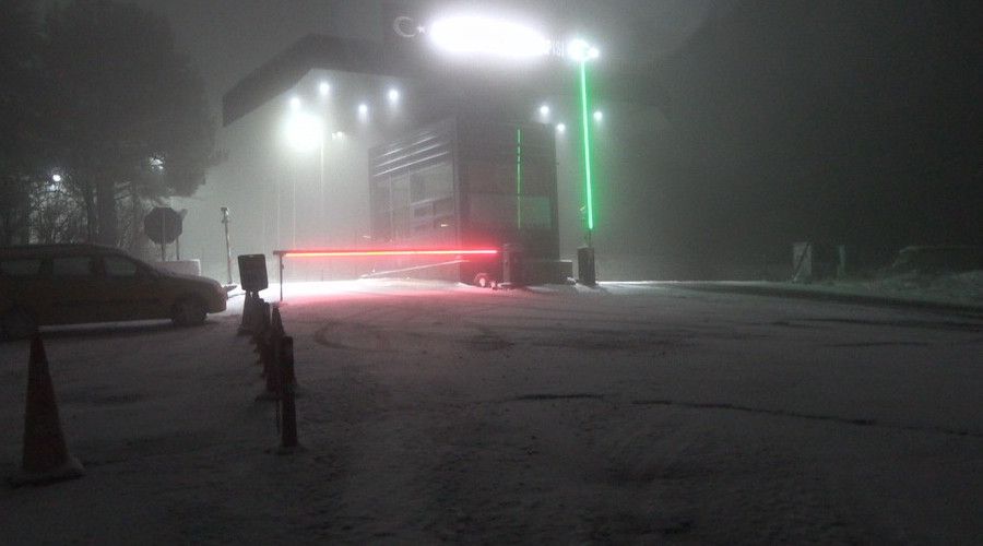 K�rklareli'nin y�ksek kesimlerinde kar ya���� ve sis etkili oldu