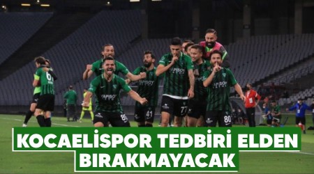 Kocaelispor tedbiri elden brakmayacak