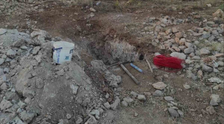 Konya'da define için kaçak kazıya suçüstü