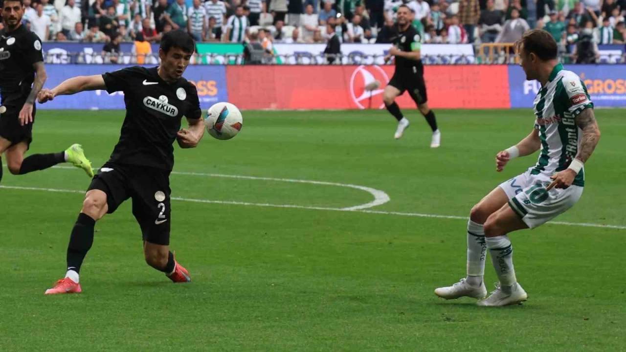 Konyaspor ile �aykur Rizespor 33. randevuda