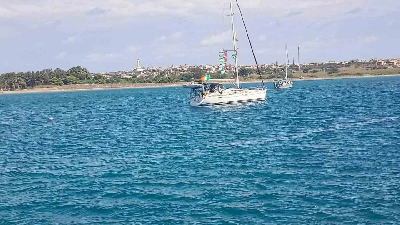 Küresel Sumud Filosu Gazze'ye doğru ilerliyor