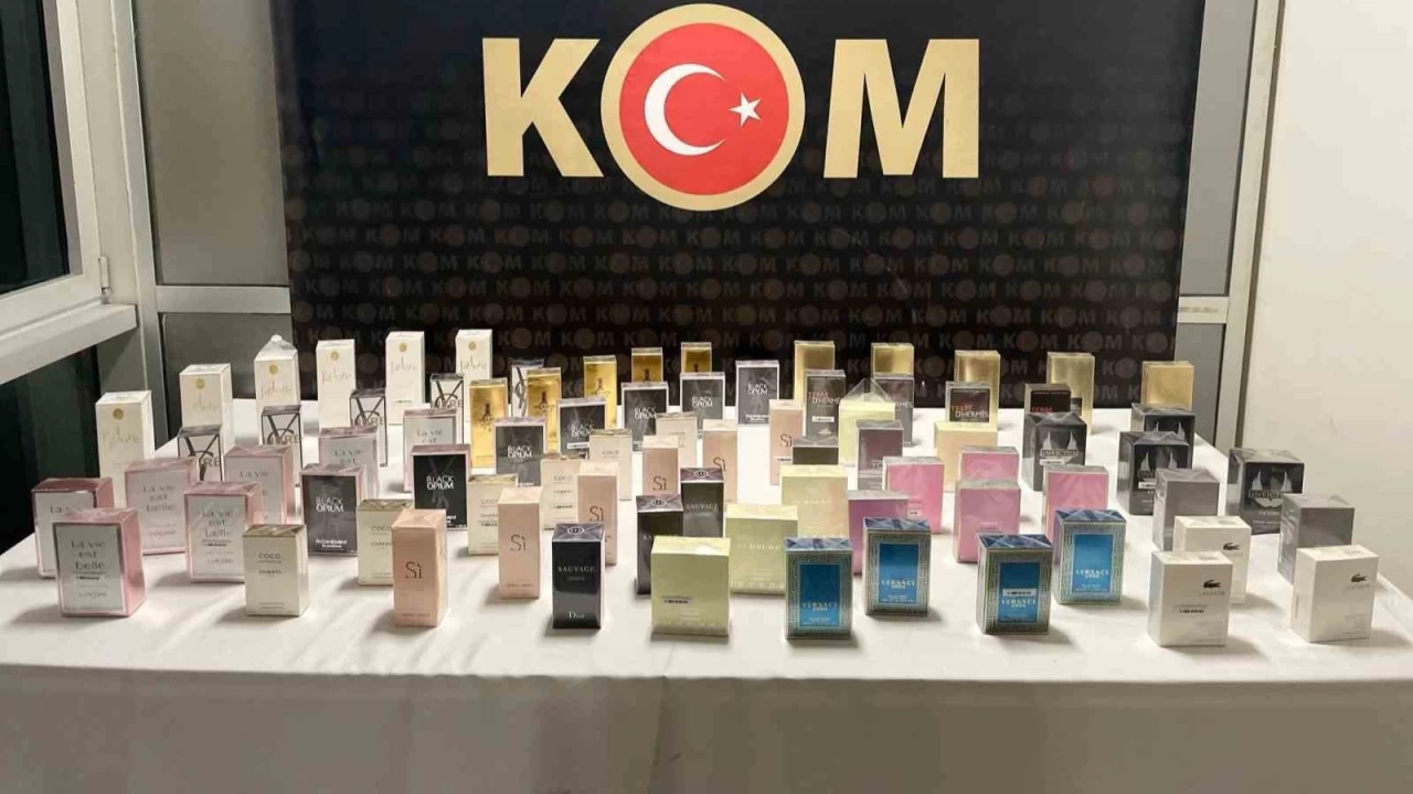 K�tahya'da ka�ak parf�m operasyonu