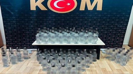 Lokantada sahte alkol ele geçirildi