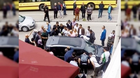 Mahsur kalan ocuu aratan itfaiye kurtard   