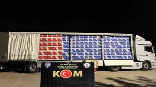 Malatya'da milyonlarca makaron ele geçirildi