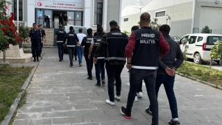 Malatya'da torbacı operasyonu: 17 tutuklama