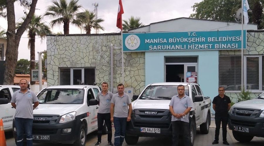 Manisa'da haşereyle mücadele