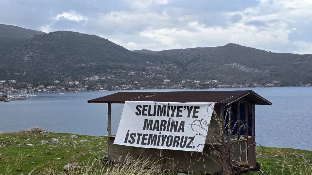 Marmaris Selimiye'ye marina yapılmasına tepki