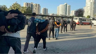 Mersin merkezli 20 ilde operasyon: 128 tutuklama