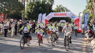 Mersin'de bisiklet turu dzenlendi 