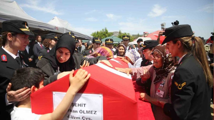 Mersinli ehit son yolculuuna uurland