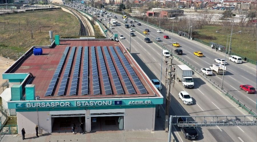Metro duraklar� enerji istasyonuna d�n�yor